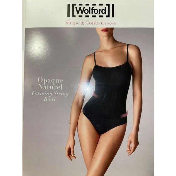 Wolford Cotton Contour Forming Body Size: 8  Color Rose Tan  79108 - 22 - Picture 1 of 2